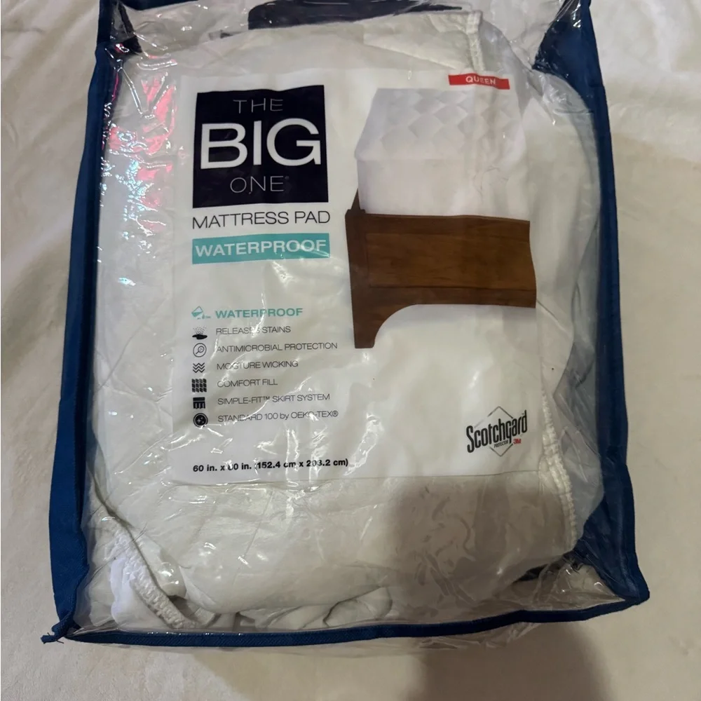 The big one waterproof mattress pad